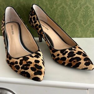 Leopard heels